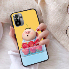 Ốp lưng Xiaomi Redmi Note 10S viền dẻo TPU BST Pig Cute