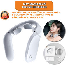 [Voucher 5% cho đơn từ 200k]Máy massage cổ thông minh Xiaomi Jeeback Neck Massager G2 – Bảo hành 6 tháng