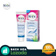 Kem tẩy lông cho da nhạy cảm Veet Silk Fresh 25g