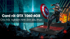 Laptop Asus TUF Gaming FX505GM Core i7 8750H, ram 8g, ssd 128+ 1tb, gtx 1060, phím RGB hàng cực chất