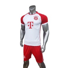 Quần áo bóng đá BAYERN MUNICH 2024 màu trắng đỏ CÓ IN tên số theo yêu cầu