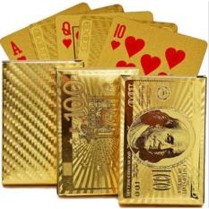 Bộ Bài Tây Mạ Bạc Hình d olar, e uro,Bài Tây Mạ Vàng 24K Cao Cấp – Bộ Bài Tây 52 Lá Poker – Bài 52 Lá Đẹp Ảo Thuật – Bài Nhựa Chống Nước – Bài Tiến Lên