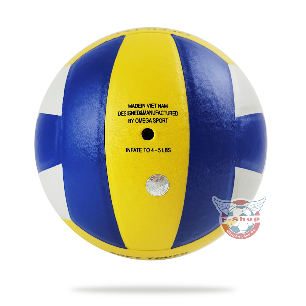 Banh bóng chuyền da Parabol VB3300 - Loại da mềm - Quả bóng chuyền dán size 5
