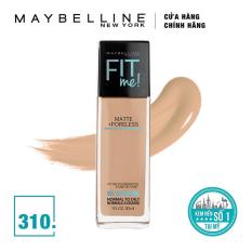 Kem Nền Lì Tự Nhiên Maybelline New York Fit Me Matte Poreless Foundation 30ml