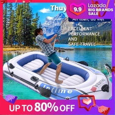 Thuyền hơi thuyền phao xuồng bơm hơi thuyền câu cá INTIME chứa 3người 4 người lớn dày hơn rộng hơn cao cấp chắc chắn thuyền dã ngoại tuyệt vời Tops Market
