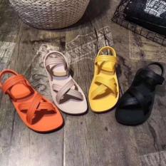 sandal nữ đế màu siêu đẹp