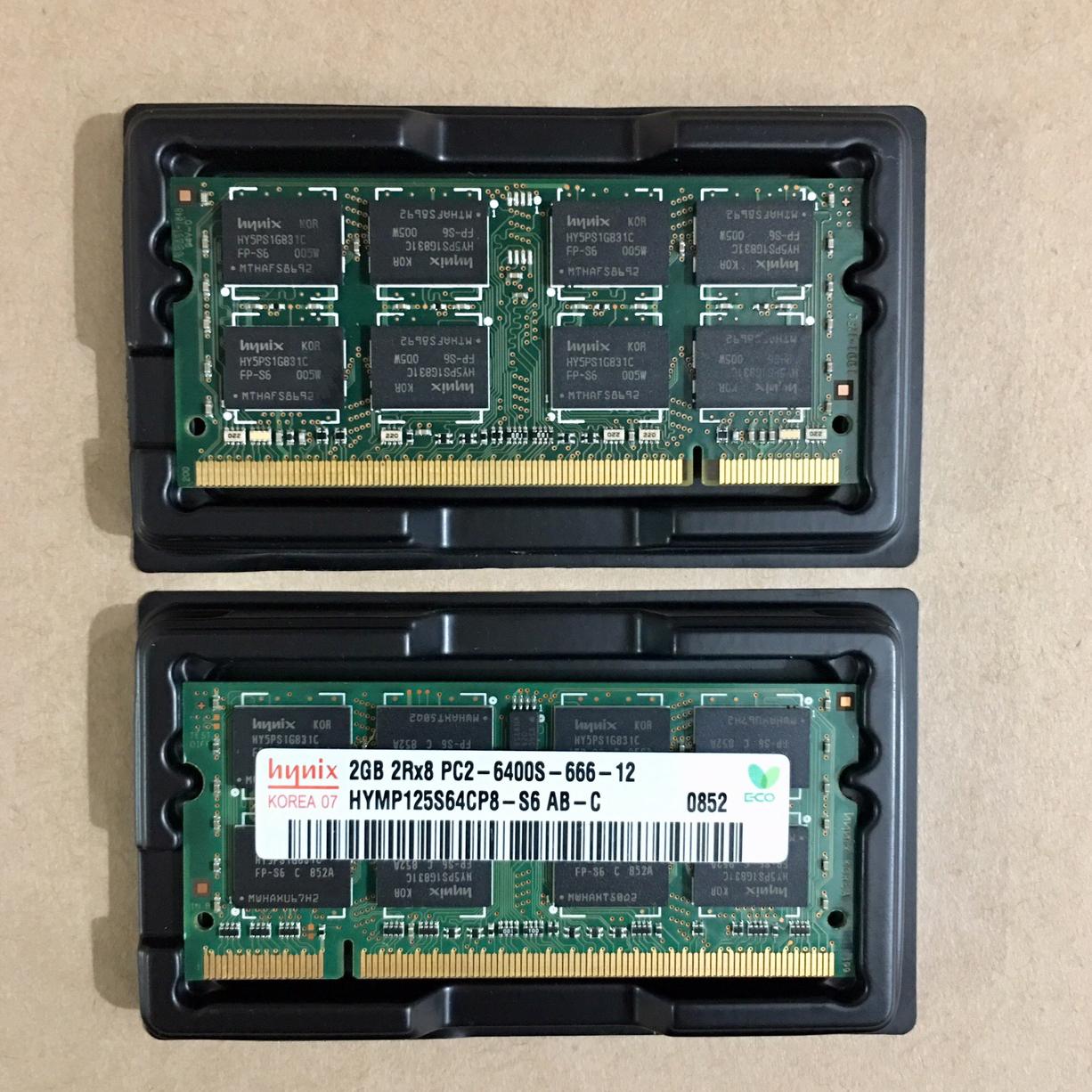 Ram laptop DDR2 2GB bus 800 PC2 6400S( nhiều hãng) Samsung/hynix/kingston/micron, crucial - LTR2 2GB