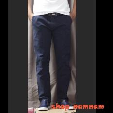 Quần kaki dài nam màu xanh than – Quần kaki dài nam 2018-01