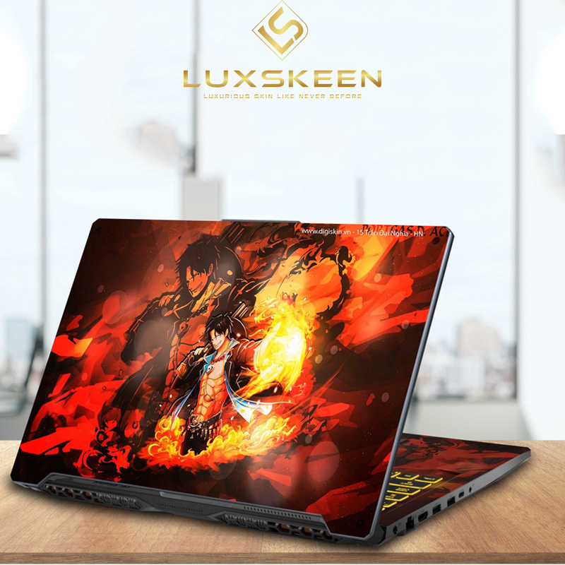 Miếng Dán Laptop LUFFY Dán cho Dell, Hp, Asus, Lenovo, Acer, MSI, Surface,Vaio, Macbook LUXSKEEN 25