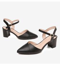 (Có mã miễn ship) Giày nữ, giày cao gót 5 phân bít mũi PinkShopGiayDep
