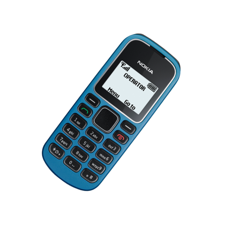 Điện Thoại Nokia 1280 + Pin 5C Xanh – Bảo Hành 12 Tháng