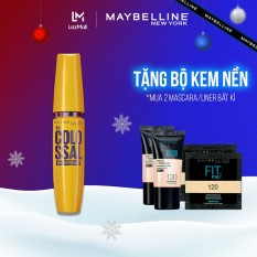 Mascara Dưỡng Mi Collagen Dày Mi gấp 10 lần Maybelline New York Colossal Waterproof Chuốt Mi Không Lem Không Trôi 9.2ml