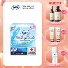 Băng vệ sinh Sofy Cooling Fresh Ultra Slim 0.1 23cm (Gói 8 Miếng)