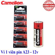 Vỉ 1 viên Pin A23 12V Camelion Alkaline – dùng cho chuông cửa, cửa quấn, điều kiển từ xa…