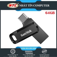 USB OTG Sandisk Ultra Dual Drive Go USB Type-C 3.1 64GB 150MB/s vỏ nhựa chống nhiễm điện (Đen) – Nhất Tín Computer