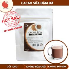 Bột Cacao sữa không hương liệu , Light Cacao , gói 100g