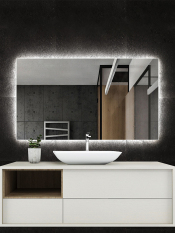 Gương soi phòng tắm chữ nhật kích thước 50×70 có đèn led cảm ứng thông minh – guonghoangkim