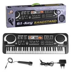 Đàn Piano Điện Tử 61 Phím Kèm mic Cho Bé giúp bé học tập,luyện thanh nhạc,tập hát,chơi nhạc giải trí vvv 2020