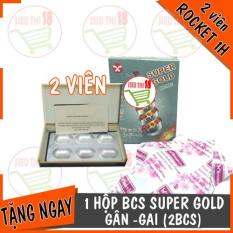 2 viên uống Rocket 1H Tăng cường sinh lực cho phái mạnh – tặng ngay 1 hộp BCS Super Gold (2BCS) – sieuthi18