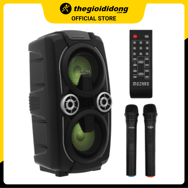 Loa Kéo Bluetooth Mozard L0629K Đen Xám