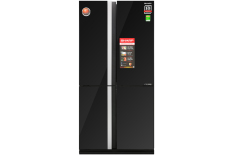 [Giao tại HCM] Tủ lạnh Sharp Inverter 605 lít SJ-FX688VG-BK – Ngăn Extra Cool Fresh Room – Chuông báo khi quên đóng cửa – Làm đá nhanh