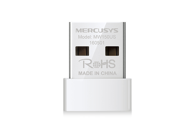 Bộ Chuyển Đổi USB Wifi Nano MERCUSYS MW150US N150 - Hàng Phân Phối Chính Thức
