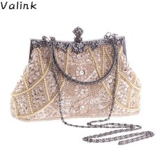 2023 New Women Retro Handbag Luxury Evening Clutch Bag Embroidered Design Ladies Wedding Evening Party Handbag Dinner Bag