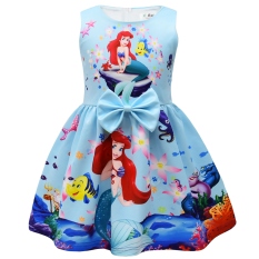 dress for kids girls 7 to 8 Girls Mermaid Princess Dress Kids Baby Girl Cartoons Casual Ariel Dresses Children Clothes 2 10 Years Kids Party Skirts Clothing