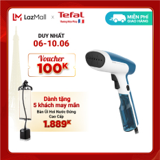 Bàn ủi cầm tay Tefal DT6130E0 1100W – Khả năng phun hơi 17g/phútcho công việc ủi đồ tiện lợi – Chức năng chống cặn kéo dài tuổi thọ của bàn ủi – Hàng chính hãng