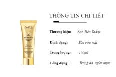 Sữa rửa mặt – Trắng da – Sạch mụn – Sắc tiên today (100ml) chống viêm hiệu quả kiểm soát lượng dầu nhờn trên da làm sạch da ngừa mụn liền sẹo