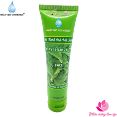 Gel tẩy kỳ tế bào chết dành cho da mặt Trà xanh tinh chất Serum NHẬT VIỆT COSMETICS – 100ml