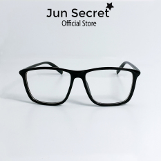 Gọng kính cận thời trang nữ Jun Secret chất liệu nhựa dẻo mắt vuông phong cách đơn giản JSBT01