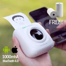 PAPERANG P1 Máy In Di Động Bluetooth 4.0 Máy In Máy In Ảnh Điện Thoại Kết Nối Không Dây Máy In 1000 mAh Lithium-ion Nướng Bánh