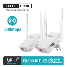 Bộ Kích Mở Rộng Sóng Wifi Chuẩn 300M Totolink EX200++