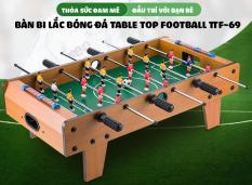 Bàn bi lắc bóng đá cỡ lớn Table Top Football TTF-69 bằng gỗ 70*40cm