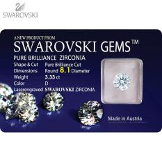 Kim Cương Nhân Tạo 8.1LY Chuẩn – Swarovski Gems (Cộng hòa Áo)