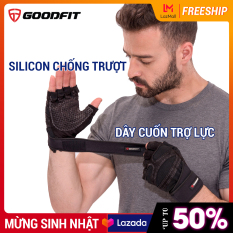 Găng tay tập gym, tập tạ có quấn GoodFit GF201G
