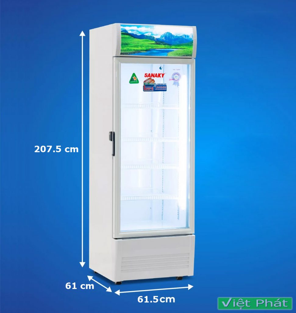 [GIAO HÀNG XUYÊN TẾT]Sanaky refrigerator VH-4089K 400L copper frame - Free shipping HCM