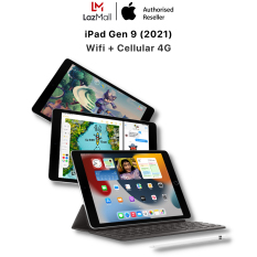 Apple iPad Gen 9 10.2-inch (2021) Wifi + Cellular(4G) – Hàng Chính Hãng