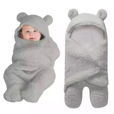 Chăn quần lông cừu ủ kén Baby Blanket hình thú cao cấp cho bé yêu có thể dùng kèm với nôi em bé, khăn ủ kén nâng niu bảo vệ sức khỏe con yêu- MBHANG05