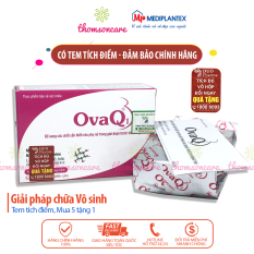 OvaQ1 – giải pháp giảm vô sinh ở nữ giới – Phân phối chính hãng Hộp 30 viên