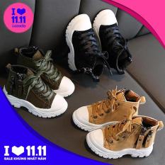 Giày bé trai boot cao cổ thời trang cho bé trai siêu chất