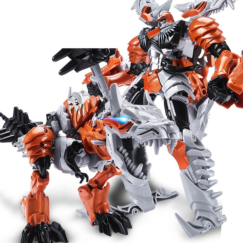 Robot lắp ráp biến hình Transformer, Optimus - Bumblebee-Triceratops-Tyrannosaurux (Hình ảnh đẹp)