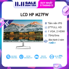 [Voucher Giảm 10% Đơn 500K] Màn hình máy tính LCD HP M27fw 27″FHD 1920×1080/IPS/75Hz-86Hz/5ms