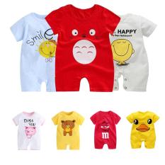 COMBO 3 bộ Bodysuit Áo Liền Quần 100% cotton ngắn tay cho bé trai bé gái Hàng Chuẩn Shop Vải dày mịn mát cho bé từ 6-14Kg