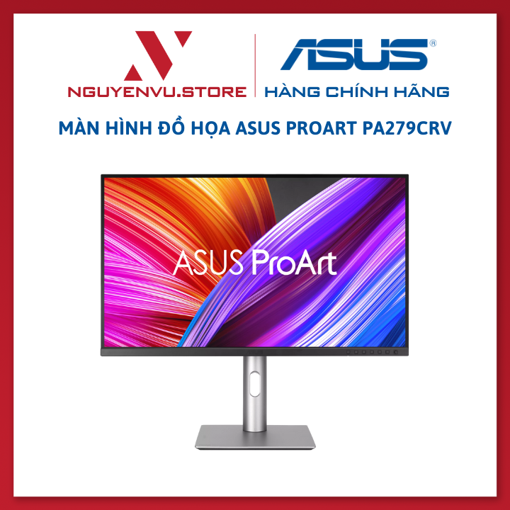 Màn hình đồ họa Asus ProArt PA279CRV 27 Inch (4K UHD/IPS/60Hz/5ms/99% DCI-P3 99% Adobe RGB) – Hàng chính hãng