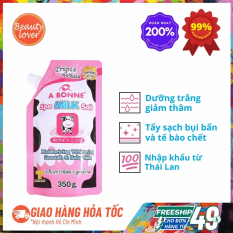 Muối Tắm Sữa Bò Thái Lan A Bonne Dưỡng Trắng 350g – Beauty Lover Tẩy Tế Bào Chết Body, Dưỡng Trắng Da
