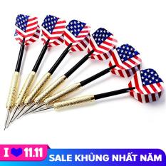Bộ 6 mũi tên phi tiêu lá cờ nước Mỹ