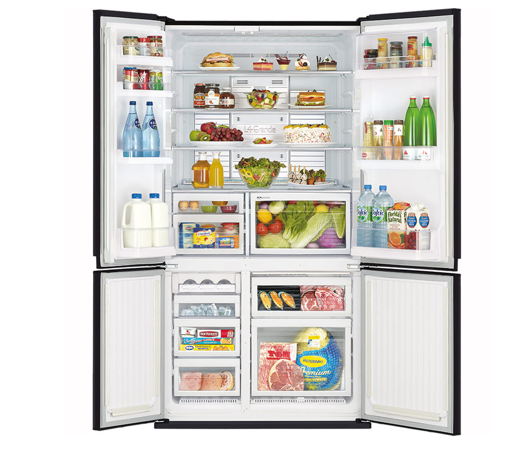 Tủ lạnh Mitsubishi Electric 635 lít MR-LA78ER-GBK-V , Công nghệ Neuro Inverter, Bảng điều khiển bên ngoài, Chuông báo, Làm...