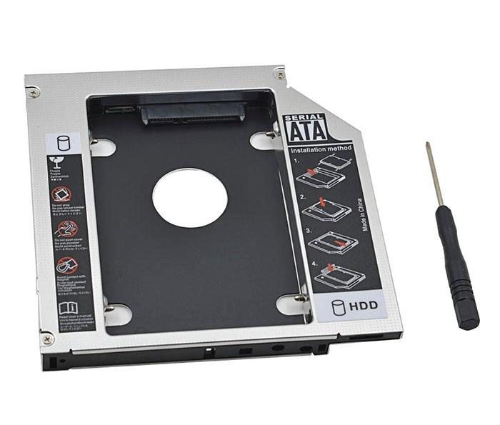 [HCM]Caddy Bay HDD SSD SATA 3 9.5mm - Khay Ổ Đĩa Cứng Thay Thế Ổ DVD